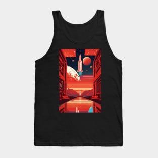 Soviet space art Tank Top